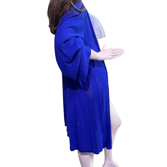 TORRID PLUS SIZE 6 Long Sleeve Cardigan Royal Blue - Picture 3 of 12